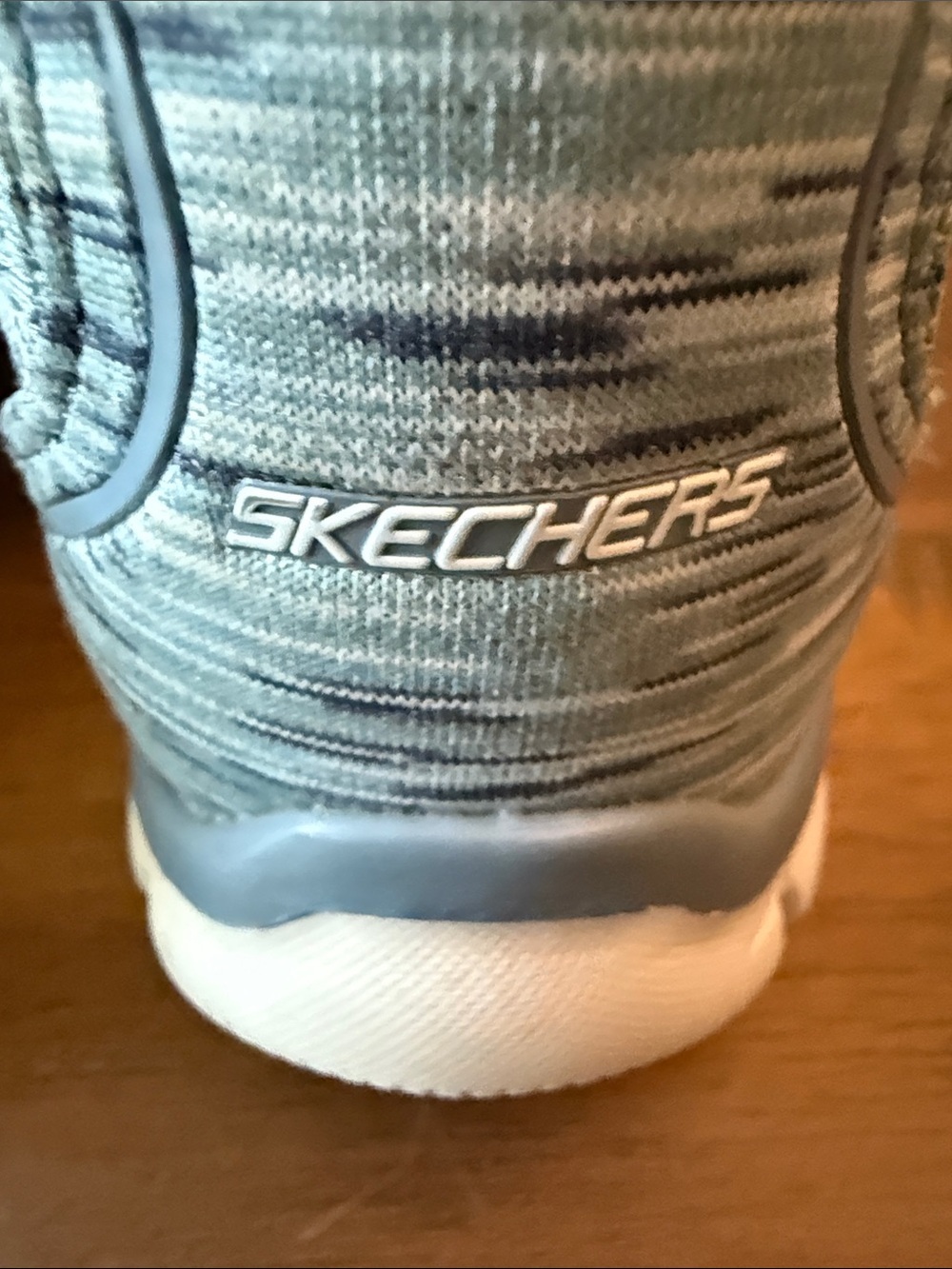 Cool Colors and ComfySkechers Women's Sky Blue Slip-On Athletic Sneaker Size 7.5 - Picture 5 of 8